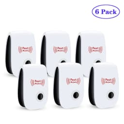 1/3/4/6Pack Ultrasonic Electromagnetic Mosquito Anti Mouse Insect Repeller Rat Cockroach Control Household Pest Reject Repellent