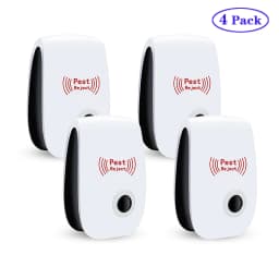 1/3/4/6Pack Ultrasonic Electromagnetic Mosquito Anti Mouse Insect Repeller Rat Cockroach Control Household Pest Reject Repellent