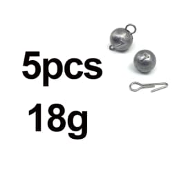 OBSESSION A020 3g-21g Fishing Cheburashka Sinker Fishing Accesories Jig Round Head Bullet Weight Soft Lure Connector Texas Group