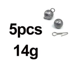 OBSESSION A020 3g-21g Fishing Cheburashka Sinker Fishing Accesories Jig Round Head Bullet Weight Soft Lure Connector Texas Group