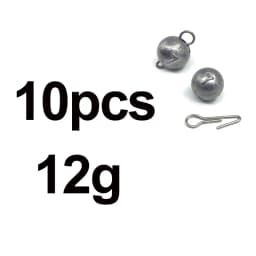 OBSESSION A020 3g-21g Fishing Cheburashka Sinker Fishing Accesories Jig Round Head Bullet Weight Soft Lure Connector Texas Group