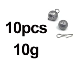 OBSESSION A020 3g-21g Fishing Cheburashka Sinker Fishing Accesories Jig Round Head Bullet Weight Soft Lure Connector Texas Group