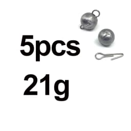 OBSESSION A020 3g-21g Fishing Cheburashka Sinker Fishing Accesories Jig Round Head Bullet Weight Soft Lure Connector Texas Group