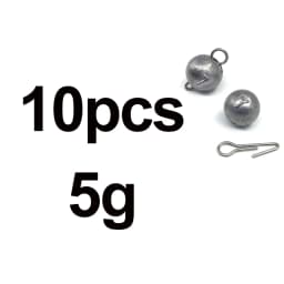 OBSESSION A020 3g-21g Fishing Cheburashka Sinker Fishing Accesories Jig Round Head Bullet Weight Soft Lure Connector Texas Group