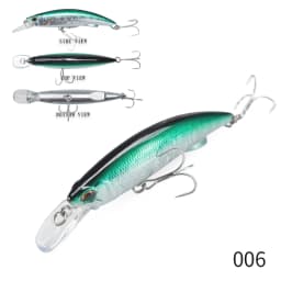 D1 Sea Minnow Heavy Sinking Lure 92mm 49g 110mm 60g Rocks & Beach Hard Bait Tuna Wobblers Carp Pike With Treble Hooks DT5005