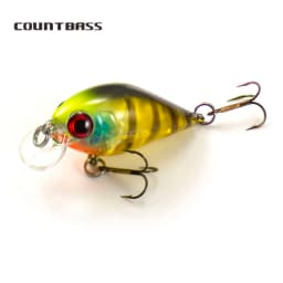 COUNTBASS Crank Hard Body Diver Fishing Lure 36mm 4g Diving Depth 0.4-1.2m Crankbait Wobblers Freshwater Hardbait  Angler's Lure