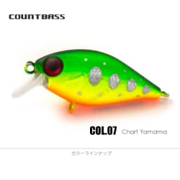 COUNTBASS Crank Hard Body Diver Fishing Lure 36mm 4g Diving Depth 0.4-1.2m Crankbait Wobblers Freshwater Hardbait  Angler's Lure