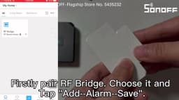 1-10 PCS Itead SONOFF DW2 RF Door Window Alarm Sensor Wireless Magnetic Door Detector Anti-Theft Alarm Smart Home Security