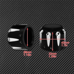 Motorcycle 29mm Front Axle Nut Cover Cap Bolt For Harley Sportster XL883 1200 Touring Wide Glide Dyna Fat Bob Softail Dyna VRSC