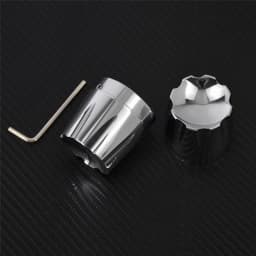 Motorcycle 29mm Front Axle Nut Cover Cap Bolt For Harley Sportster XL883 1200 Touring Wide Glide Dyna Fat Bob Softail Dyna VRSC