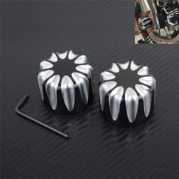 Motorcycle 29mm Front Axle Nut Cover Cap Bolt For Harley Sportster XL883 1200 Touring Wide Glide Dyna Fat Bob Softail Dyna VRSC