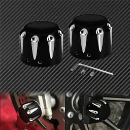 Motorcycle 29mm Front Axle Nut Cover Cap Bolt For Harley Sportster XL883 1200 Touring Wide Glide Dyna Fat Bob Softail Dyna VRSC