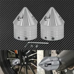 Motorcycle 29mm Front Axle Nut Cover Cap Bolt For Harley Sportster XL883 1200 Touring Wide Glide Dyna Fat Bob Softail Dyna VRSC