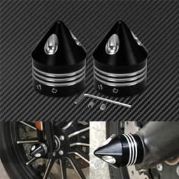 Motorcycle 29mm Front Axle Nut Cover Cap Bolt For Harley Sportster XL883 1200 Touring Wide Glide Dyna Fat Bob Softail Dyna VRSC