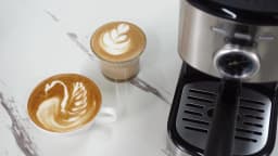HiBREW Espresso Coffee machine Cafetera Semi Automatic Coffee Maker 20Bar Visual Temperatura H5A