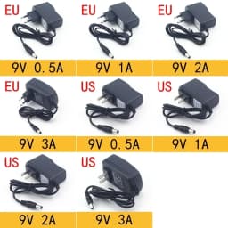 AC 110-240V DC 3V 5V 6V 9V 12V 15V 24V 0.5A 1A 2A 3A 5A 6A 8A Universal Power Adapter Supply Charger Adapter EU US for LED Light