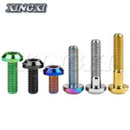 Xingxi Titanium Bolt M6/M8X12/15/20/25/30/35/40mm Allen Key Head Ti Screw For Bicycle Motorcycle Brake