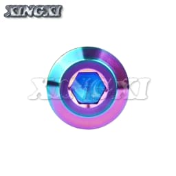 Xingxi Titanium Bolt M6/M8X12/15/20/25/30/35/40mm Allen Key Head Ti Screw For Bicycle Motorcycle Brake