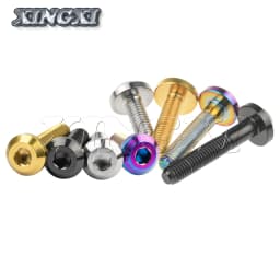 Xingxi Titanium Bolt M6/M8X12/15/20/25/30/35/40mm Allen Key Head Ti Screw For Bicycle Motorcycle Brake