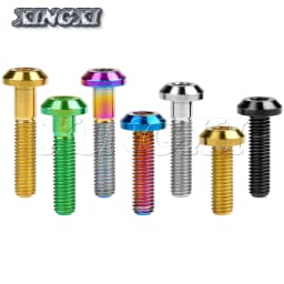 Xingxi Titanium Bolt M6/M8X12/15/20/25/30/35/40mm Allen Key Head Ti Screw For Bicycle Motorcycle Brake