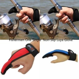 1PC Outdoor Single Finger Protector Fishing Gloves One Finger Non-Slip Casting Glove Stall Protector Sea Fly Carp Fishing Tool
