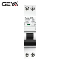 GEYA GYM9N 1P+N MCB DPN 6A 10A 16A 20A 25A 32A 40A 220V AC Mini Circuit Breaker B Curve C Curve