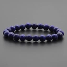 Beaded Bracelet 8mm Natural Stone Beads Black Onyx Lava Tiger Eye Agate Quartz Healing Energy For Women Men Yoga Chakra Jewelry