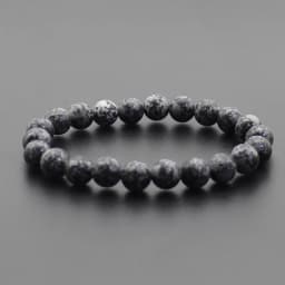 Beaded Bracelet 8mm Natural Stone Beads Black Onyx Lava Tiger Eye Agate Quartz Healing Energy For Women Men Yoga Chakra Jewelry