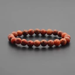 Beaded Bracelet 8mm Natural Stone Beads Black Onyx Lava Tiger Eye Agate Quartz Healing Energy For Women Men Yoga Chakra Jewelry