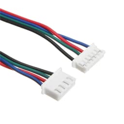 4pcs 100/200/300cm 4pin to 6pin XH2.54 NEMA 17 Stepper Motor Cable AWG26 DuPont Line For 3D Printer 42 Stepper Motor