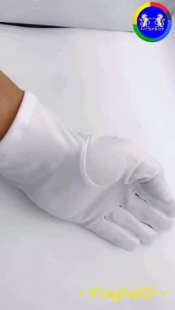 Party etiquette, gifts Freemasonry embroidered Regalia logo gloves