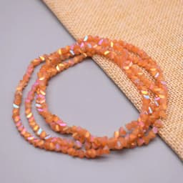 Yanqi 38 Color High quality Triangle Crystal Beads 4mm 130pcs Loose Crystal Glass Beads For Jewelry Making DIY Earring Necklace