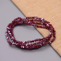 Yanqi 38 Color High quality Triangle Crystal Beads 4mm 130pcs Loose Crystal Glass Beads For Jewelry Making DIY Earring Necklace