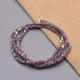 Yanqi 38 Color High quality Triangle Crystal Beads 4mm 130pcs Loose Crystal Glass Beads For Jewelry Making DIY Earring Necklace