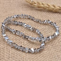 Yanqi 38 Color High quality Triangle Crystal Beads 4mm 130pcs Loose Crystal Glass Beads For Jewelry Making DIY Earring Necklace