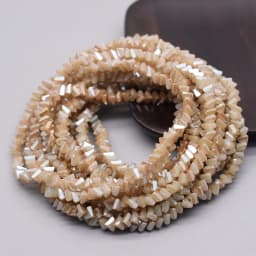 Yanqi 38 Color High quality Triangle Crystal Beads 4mm 130pcs Loose Crystal Glass Beads For Jewelry Making DIY Earring Necklace