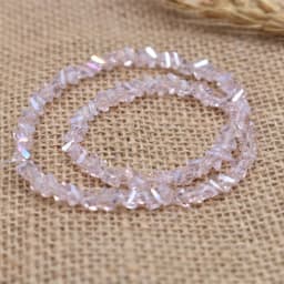 Yanqi 38 Color High quality Triangle Crystal Beads 4mm 130pcs Loose Crystal Glass Beads For Jewelry Making DIY Earring Necklace