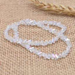 Yanqi 38 Color High quality Triangle Crystal Beads 4mm 130pcs Loose Crystal Glass Beads For Jewelry Making DIY Earring Necklace