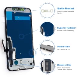 100% Tested Lcd For iPhone 11 Display 3D Touch Screen Replacement with Metal Frame Full FHD Durable Easy to Install Factory Lcd