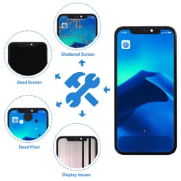 100% Tested Lcd For iPhone 11 Display 3D Touch Screen Replacement with Metal Frame Full FHD Durable Easy to Install Factory Lcd