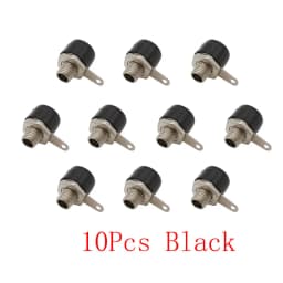 4mm Banana Socket Binding Post Connector 4mm Banana Female Jack Terminal DIY Test Plug Adapter Red Black Green Yellow Blue