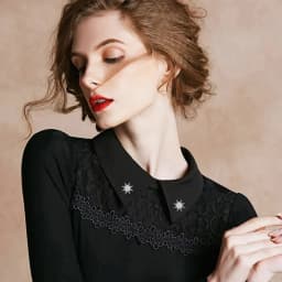 High-Grade Fashion Crystal Hexagram Six-Pointed Star Brooch Hijad Lapel Pin Corsage Collar Scarf Buckle Women Men Accessories