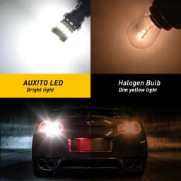 AUXITO 2pcs P21W BA15S LED Canbus 1156 BAY15D 1157 P21/5W LED Bulbs T15 R5W Car Lights 6500K White Brake Lights Reverse Lamp DRL