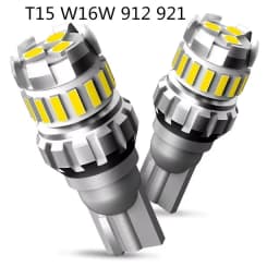 AUXITO 2pcs P21W BA15S LED Canbus 1156 BAY15D 1157 P21/5W LED Bulbs T15 R5W Car Lights 6500K White Brake Lights Reverse Lamp DRL
