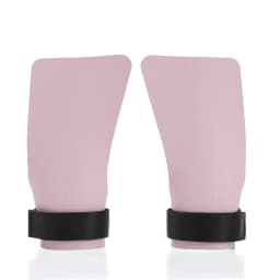 A Pair of Carbon No Finger Hole Hand Grips for Crossfit Pull Ups Cross Training Kettlebell Gymnastics Workout Palm Protector