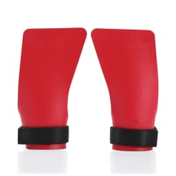 A Pair of Carbon No Finger Hole Hand Grips for Crossfit Pull Ups Cross Training Kettlebell Gymnastics Workout Palm Protector