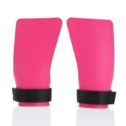 A Pair of Carbon No Finger Hole Hand Grips for Crossfit Pull Ups Cross Training Kettlebell Gymnastics Workout Palm Protector