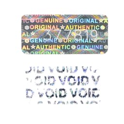 280pcs, Hologram Tamper Proof Stickers,Security Sealing Label ,Warranty Void Sticker, Unique Serial Number, 20x10mm
