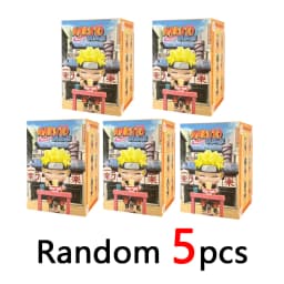 In Stock Naruto Shippuden Ramen Theme Series Blind Box - Chibi Mini PVC Anime Figures - Mystery Sasuke Uchiha & Naruto Toy Gifts