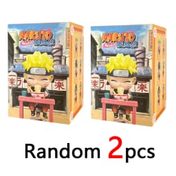 In Stock Naruto Shippuden Ramen Theme Series Blind Box - Chibi Mini PVC Anime Figures - Mystery Sasuke Uchiha & Naruto Toy Gifts